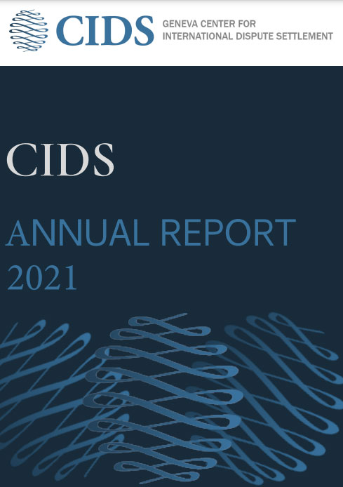 CIDS Annual Report 2020 Cover